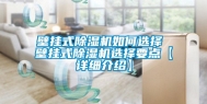 壁挂式除湿机如何选择 壁挂式除湿机选择要点【详细介绍】