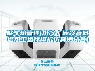 常见问题整车热管理(水冷／液冷高低温热工运行模拟仿真测试台)