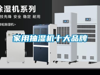 企业新闻家用抽湿机十大品牌