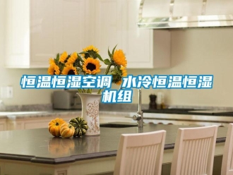 知识百科恒温恒湿空调 水冷恒温恒湿机组