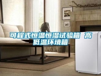 知识百科可程式恒温恒湿试验箱 高低温环境箱