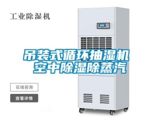企业新闻吊装式循环抽湿机 空中除湿除蒸汽