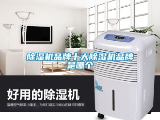 企业新闻除湿机品牌十大除湿机品牌是哪个