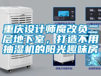 企业新闻重庆设计师魔改负二层地下室，打造不用抽湿机的阳光趣味房