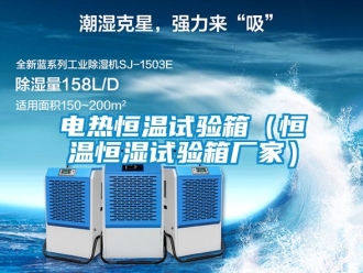 知识百科电热恒温试验箱（恒温恒湿试验箱厂家）