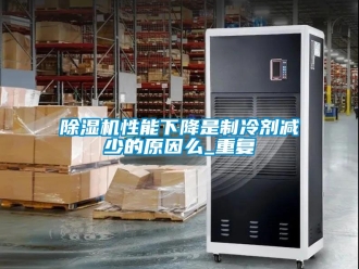 行业新闻除湿机性能下降是制冷剂减少的原因么_重复