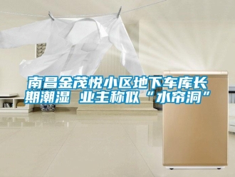 企业新闻南昌金茂悦小区地下车库长期潮湿 业主称似“水帘洞”
