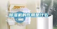 除湿机的作用是什么