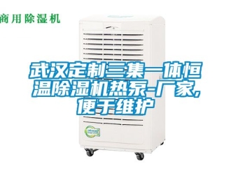 企业新闻武汉定制三集一体恒温除湿机热泵-厂家,便于维护
