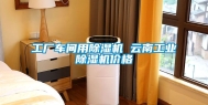 工厂车间用除湿机 云南工业除湿机价格