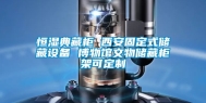 恒湿典藏柜 西安固定式储藏设备 博物馆文物储藏柜架可定制