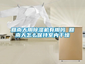 行业新闻回南天用除湿机有用吗 回南天怎么保持室内干燥
