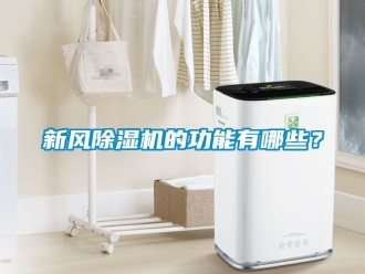 常见问题新风除湿机的功能有哪些？