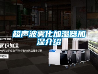 企业新闻超声波雾化加湿器加湿介绍