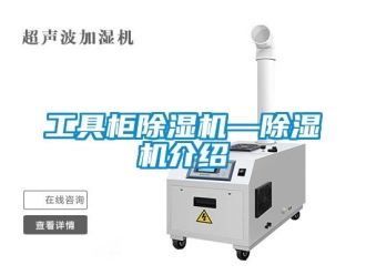 行业新闻工具柜除湿机—除湿机介绍