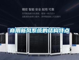 知识百科商用新风系统的结构特点