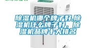 除湿机哪个牌子好,除湿机什么牌子好，除湿机品牌十大排名