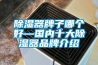 除湿器牌子哪个好—国内十大除湿器品牌介绍