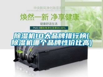 企业新闻除湿机10大品牌排行榜(除湿机哪个品牌性价比高)