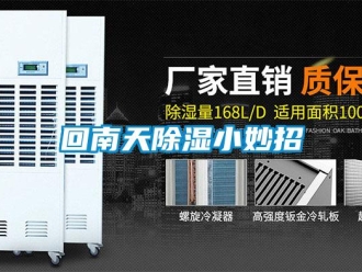 行业新闻回南天除湿小妙招