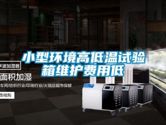常见问题小型环境高低温试验箱维护费用低