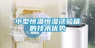 小型恒温恒湿试验箱的技术优势