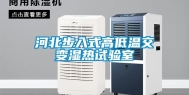 河北步入式高低温交变湿热试验室