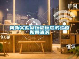知识百科简析实验室恒温恒湿试验箱如何清洗