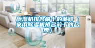 除湿机排名前十的品牌（家用除湿机排名前十的品牌）