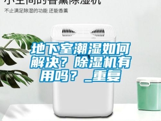 行业新闻地下室潮湿如何解决？除湿机有用吗？_重复