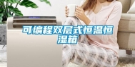 可编程双层式恒温恒湿箱