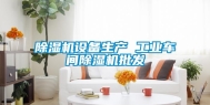 除湿机设备生产 工业车间除湿机批发