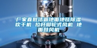 厂家直批洁霸地面地毯除湿吹干机 拉杆脚轮式风机 地面鼓风机