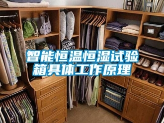 知识百科智能恒温恒湿试验箱具体工作原理