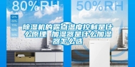 除湿机的露点温度控制是什么原理 加湿器是什么加湿器怎么选
