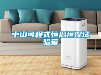 知识百科中山可程式恒温恒湿试验箱