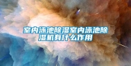 室内泳池除湿室内泳池除湿机有什么作用