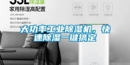大功率工业除湿机，快速除湿一键搞定