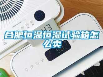 知识百科合肥恒温恒湿试验箱怎么卖