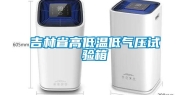 吉林省高低温低气压试验箱