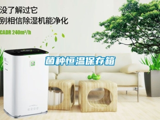 知识百科菌种恒温保存箱