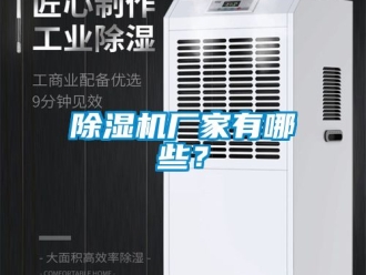 企业新闻除湿机厂家有哪些？