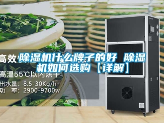 行业新闻除湿机什么牌子的好 除湿机如何选购【详解】