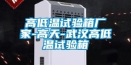 高低温试验箱厂家-高天-武汉高低温试验箱
