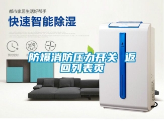 企业新闻防爆消防压力开关 返回列表页
