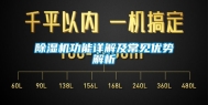 除湿机功能详解及常见优势解析
