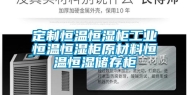 定制恒温恒湿柜工业恒温恒湿柜原材料恒温恒湿储存柜