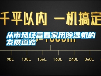 企业新闻从市场经营看家用除湿机的发展道路