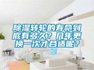 常见问题除湿转轮的寿命到底有多久？几年更换一次才合适呢？
