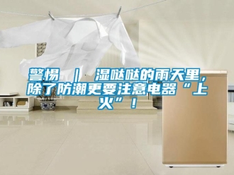 常见问题警惕 ｜ 湿哒哒的雨天里，除了防潮更要注意电器“上火”！